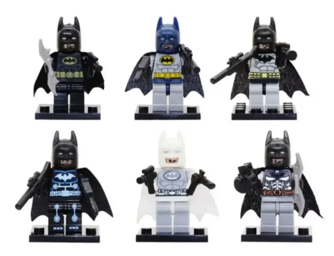 Coleção 6 Legos Batman diversas versões NOVOS