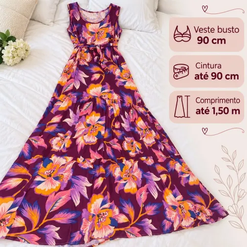 Desapego vestido longo apenas 30,00
