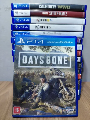 Jogo days gone ps4 mídia física