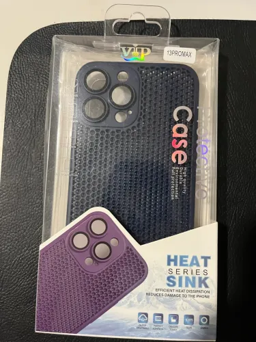 Capa Silicone Furada com Película de Proteção de Câmera IPhone 13 Pro Max Azul Marinho