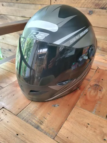 Capacete masculino Pro Tork com 1 mês de uso, tamanho 58