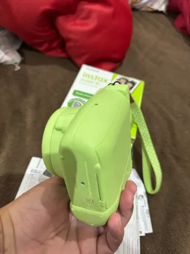 Câmera fujifilm instax mini 9 lime green
