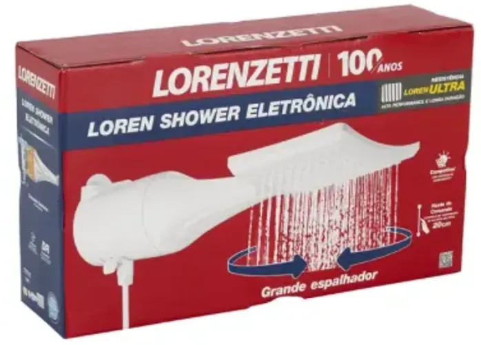 Chuveiro Lorenzetti - Loren Shower Multitemperatura 110V 5500W