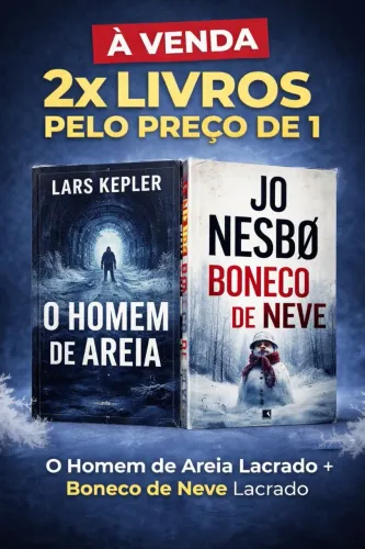2x Livros Homem de areia, Boneco de neve Lacrados