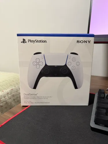 Controle PS5 Dualsense Branco Lacrado