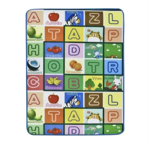 Tapete infantil educativo decorado impermeável térmico
