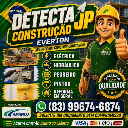 Encanador desentupimento pintor pedreiro elétrica reforma em geral