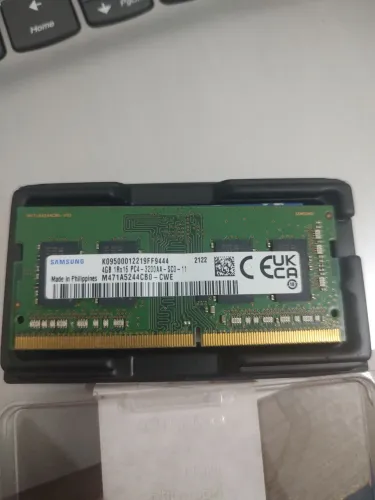 MEMÓRIA RAM NOTEBOOK SAMSUNG 4GB DDR4 3200MHz