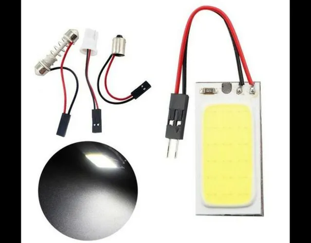 COD-CP341 18 Led Smd Cob Led 12V Carro Luz Painel Interior Quarto Arduino Automação