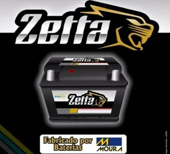 Bateria Zetta 60 amp(Fabricada pela Moura )