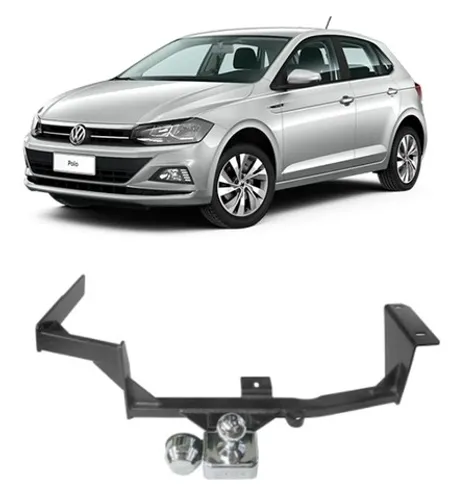 Engate Reboque Fixo Polo Hatch 2018 Em Diante Atos At-2021 , instalado