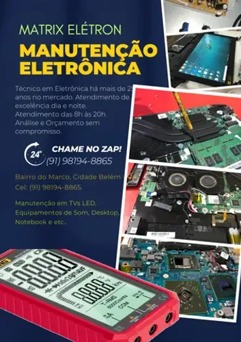 Manutenção em Equipamentos, Eletrônicos e Software