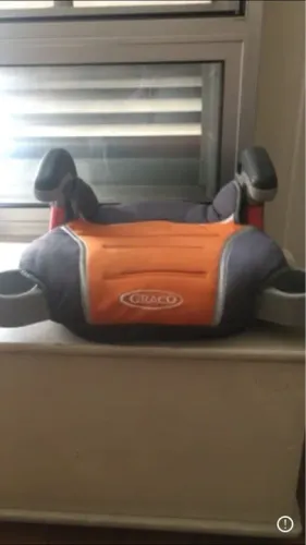 Cadeira de Carro Graco - Bebê - Laranja - Usada