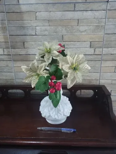 Vaso em opalina 