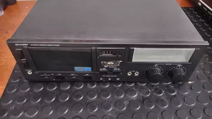 Tape Deck Sharp Rt-20b - Com Defeito - Para Peças