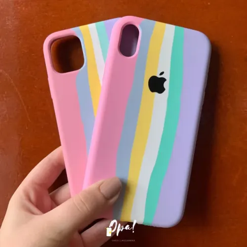 Capinha Iphone 11 - Arco-íris