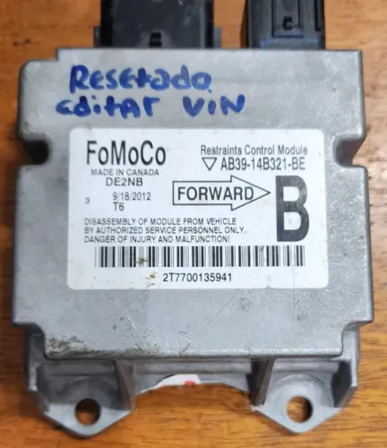 Módulo Air Bag Ford Nova Ranger AB39-14B321-BE (sem colisão)