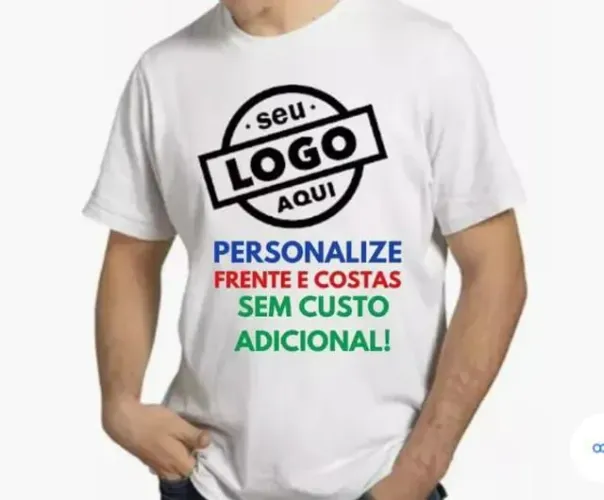Camisa branca personalizada