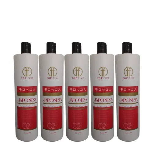 Kit de Tratamento para Cabelo Japonês - Top Five