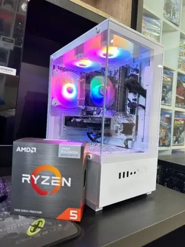 Pc Gamer Novo Ryzen 5 5500 RX550 16 Ram SSD 512