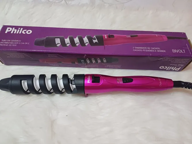 Cacheador para cabelo Philco na caixa