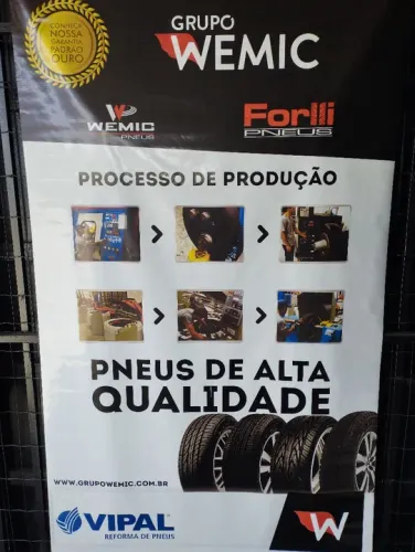 PNEU 185/65 R15 WEMIC FORLLI 5 ANOS DE GARANTIA