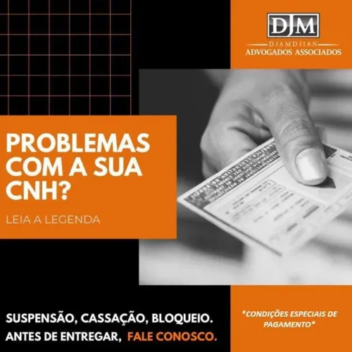 CNH Suspensa Cassada Lei Seca