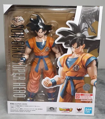 Son Goku Super Hero sh figuarts original lacrado 
