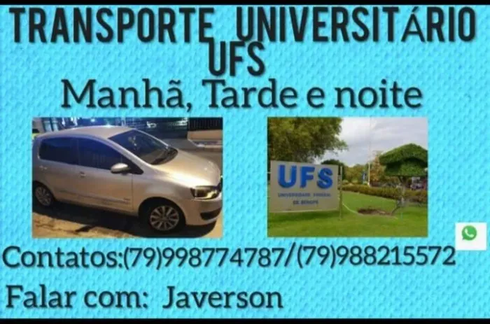 TRANSPORTE ESCOLAR, UNIVERSITÁRIO E PARTICULAR.
