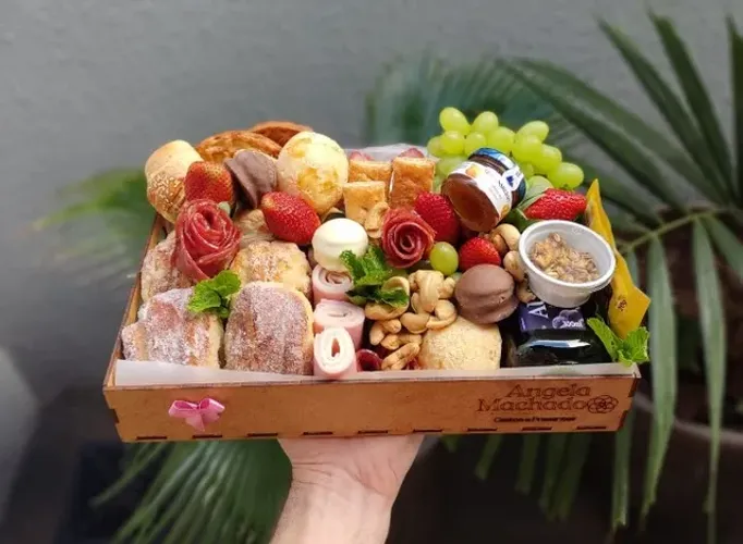 Cestas de café da manhã gourmet 