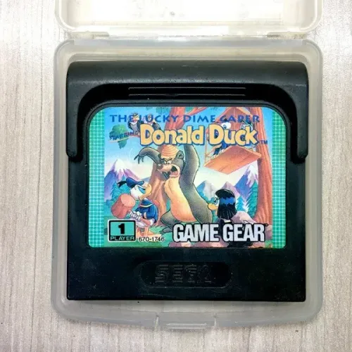 Cartucho Donald The Lucky Dime Caper - Sega Game Gear Original
