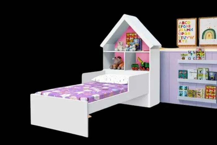 CAMA CASA INFANTIL MAGIA - GABRIELLI