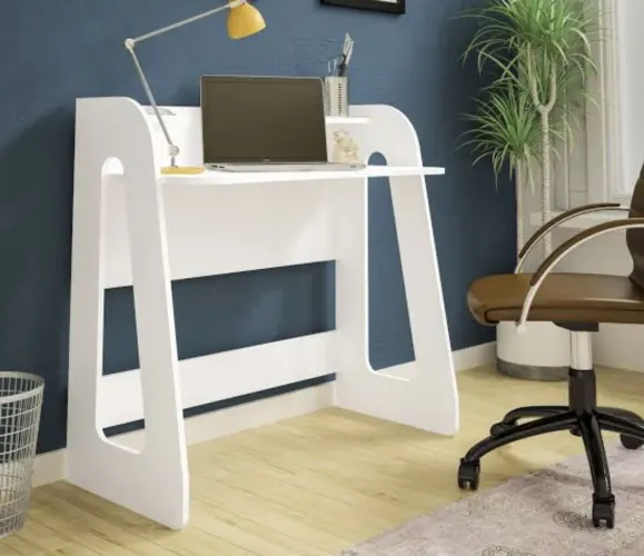 Mesa para computador branca ou cores a escolher 