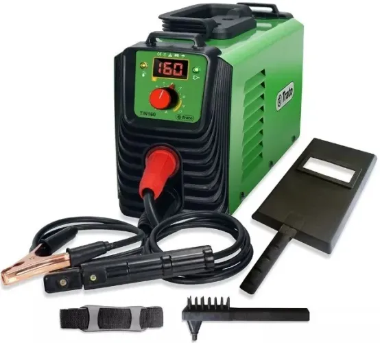 Máquina de Solda Inversora 160A Multifunção Profissional Mma Tig e Tig Lift Tocha Seca