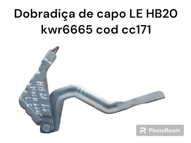 Dobradiça do capô hb20 
