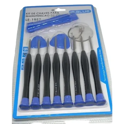Kit de Chaves para a Manutenção de Celular com 13 Peças