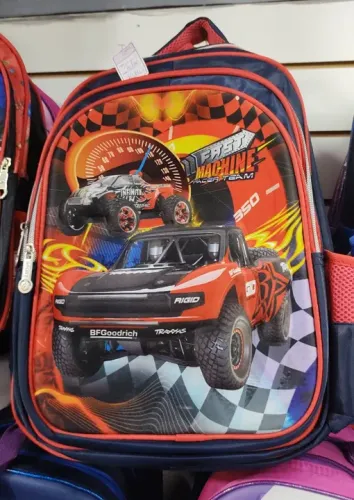 Mochila carros modelo infantil