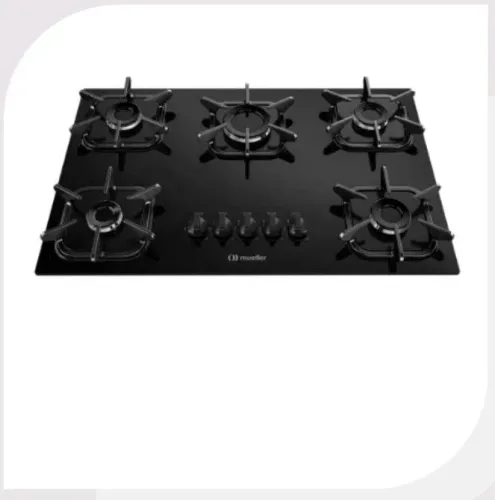Cooktop 5 bocas preto Mueller