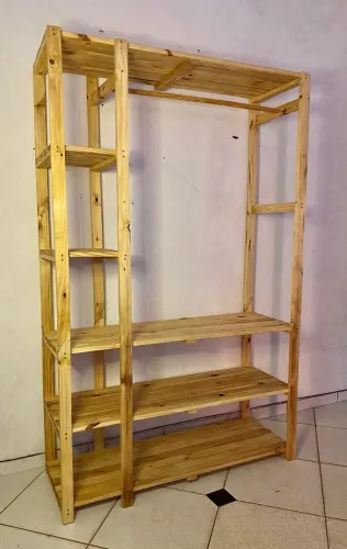 Arara para organizar roupas e objetos