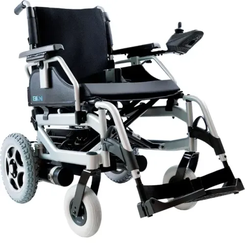 Cadeira de Rodas Motoriz Dobrável em X D1000 até 120kg - na caixa com NF