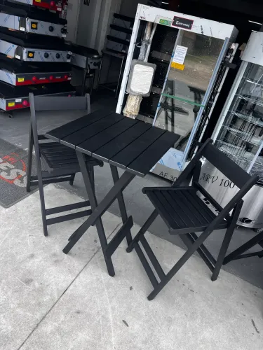 MESA DESMONTÁVEL BISTRÔ MADEIRA 