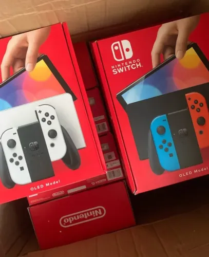 Nintendo Switch OLED - Novo, Lacrado e 1 Ano de Garantia!