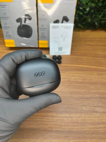 QCY Melobuds N50 - ANC de até 45 dB, ENC + IA, modo transparência, BT 5.4, Entrega Grátis