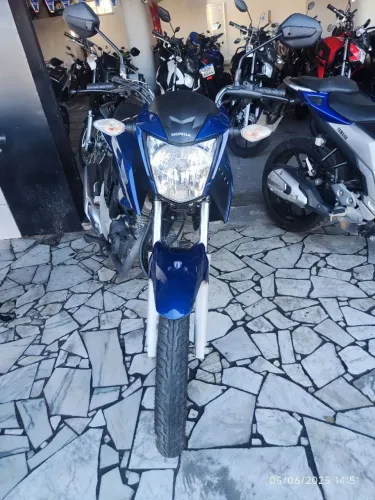 HONDA CG TITAN 160 AZUL 2024 SHALON MOTOS
