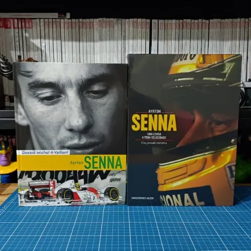 Livro Ayrton Senna: Uma Lenda a Toda Velocidade: Uma Jornada Interativa