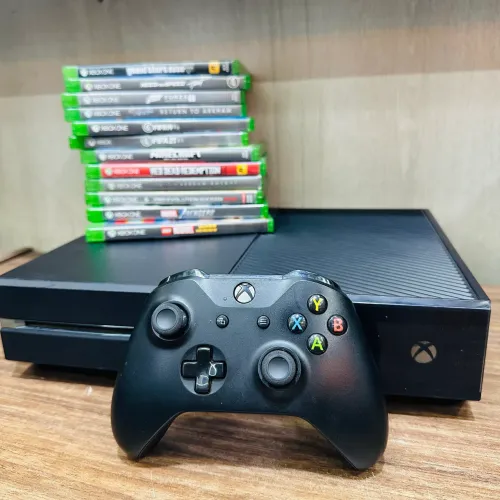 Xbox One + 30 Jogos Digitais + 10 meses garantia | entregamos 