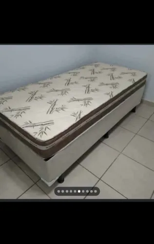 Cama box colchão d33 suporte agora