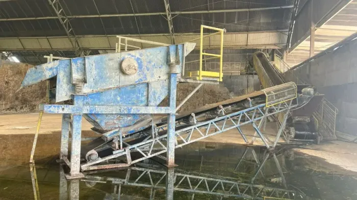 Sistema Completo de Peneira Vibratória e Rotativa