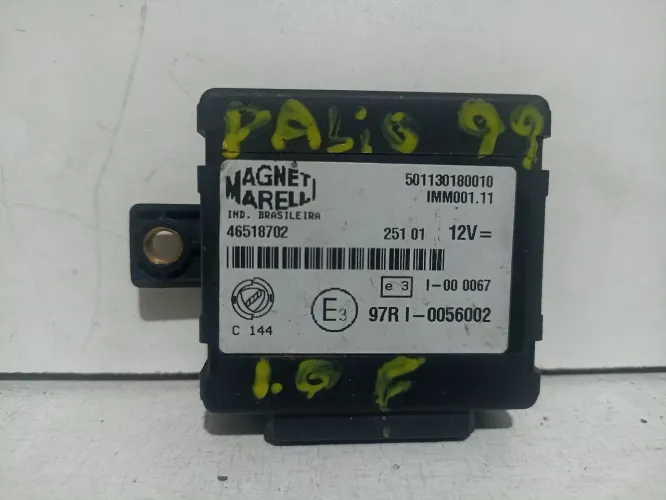 Módulo Imobilizador Fiat Palio Strada Siena G1 G2 1998 99 00 01 02 REF 46518702 Original 