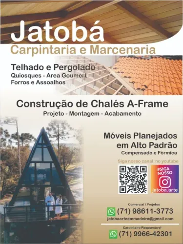 Carpintaria e Marcenaria Jatoba